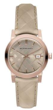 Burberry Rose Goldtone Quartz Stainless Steel Watch