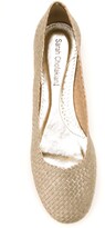Thumbnail for your product : Sarah Chofakian Violet woven ballerinas