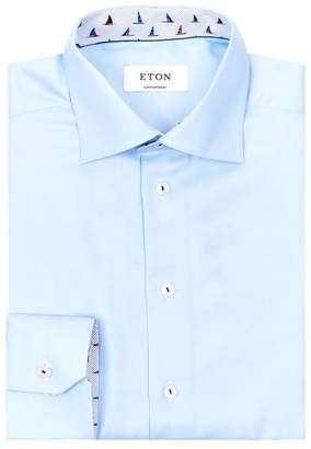 Eton Twill Boat Detail Shirt