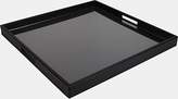 Thumbnail for your product : Barneys New York Leather Large Square Tray - Black