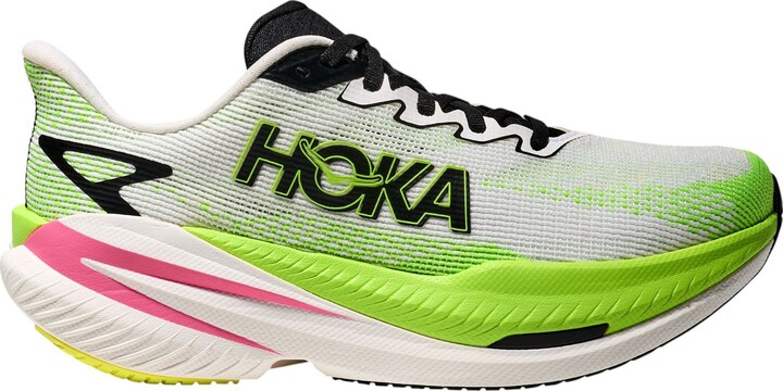 HOKA Women's Mach X 3 Running Shoes, Size 6, Pink/Orange