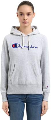 Champion Hooded French Terry Sweatshirt W/ Logo