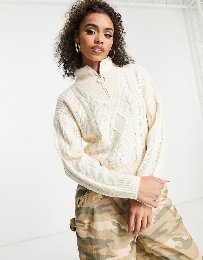 Asos Cable Knit Chunky Jumper ASOS EDITION Chunky Cable Knitted