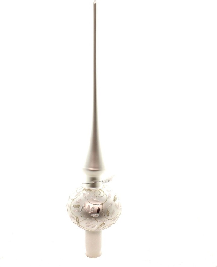 Tree Topper Finial 11.5" Festive Curls Tree Topper Finial German