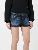 Thumbnail for your product : DSQUARED2 distressed denim shorts