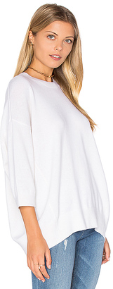 Vince 3/4 Sleeve Cashmere Pullover