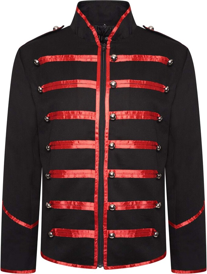 Ro Rox Marching Band Men's Military Jacket - ShopStyle