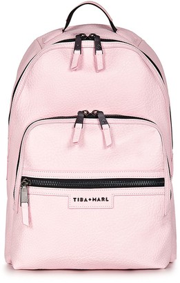tiba and marl pink backpack