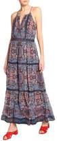 Thumbnail for your product : Joie Agnece Printed Silk Crepe De Chine Maxi Dress