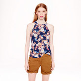 Thumbnail for your product : J.Crew Silk racer tank in antique floral