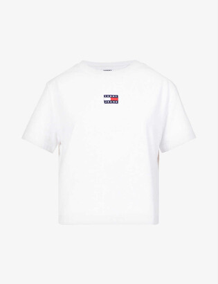 Tommy Jeans Flag Tee | Shop the world's largest collection of fashion |  ShopStyle