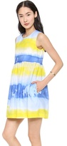 Thumbnail for your product : MSGM Cotton Tie Die Dress