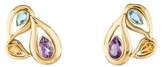 Thumbnail for your product : 14K Amethyst, Citrine & Topaz Drop earrings
