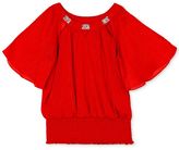 Thumbnail for your product : Amy Byer BCX Girls' Embellished Batwing Top
