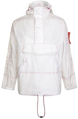 tommy hilfiger white pullover jacket