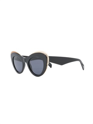 Oxydo Cat-Eye Tinted Sunglasses