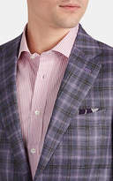 Thumbnail for your product : Isaia Men's Plaid Wool-Blend Two-Button Sportcoat - Purple