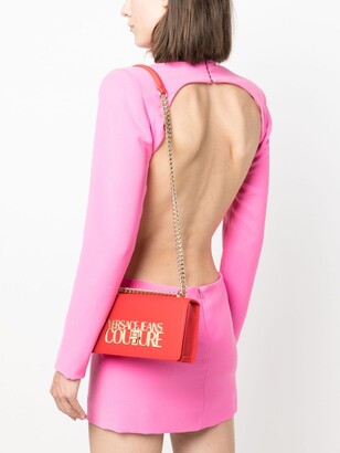 Versace Jeans Couture Logo-Plaque Crossbody Bag