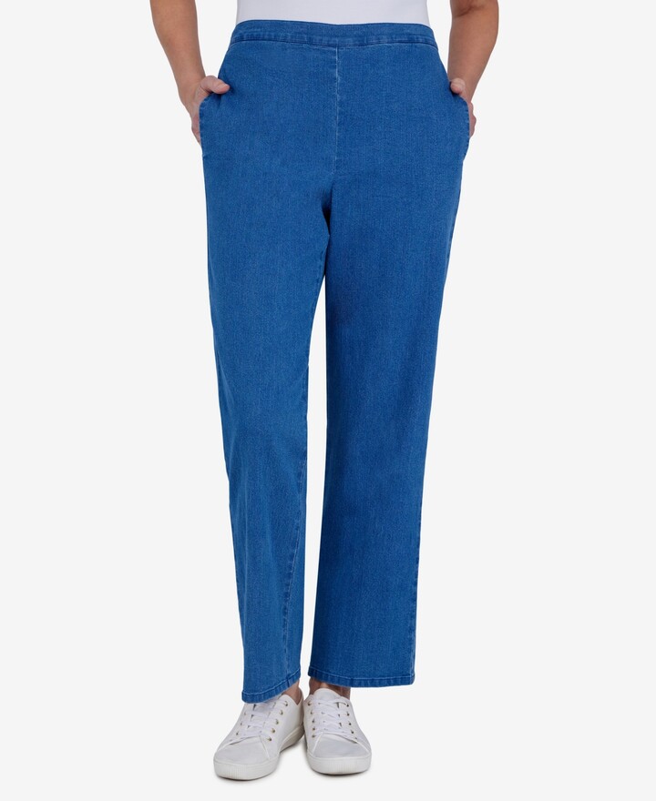 Alfred Dunner Petite Pants Alfred Dunner Plus Size Coconut Grove