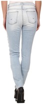 Thumbnail for your product : Hudson Custom Shine Mid Rise Skinny Jeans in Alley Cat