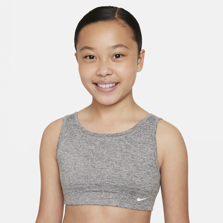 Nike Indy Big Kids' (Girls') Dri-FIT Sports Bra in Red - ShopStyle