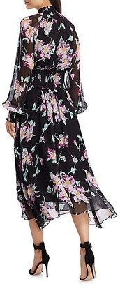 A.L.C. Casey Long-Sleeve Floral Dress