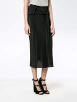 Thumbnail for your product : Rick Owens tied front straight skirt