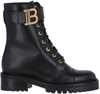 Balmain Women's Combat Boots | ShopStyle