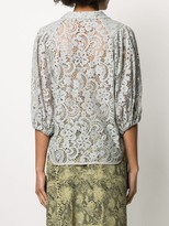 Thumbnail for your product : Semi-Couture Sheer Lace Shirt