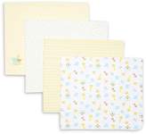 Thumbnail for your product : SpaSilk Baby-Girls Newborn 4 Pack 100% Cotton Flannel Receiving Blanket, /Flowers