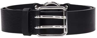 IRO Black Leather Belt