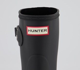 Hunter Short Wellies W Black
