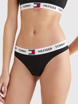 Thumbnail for your product : Tommy Hilfiger Tommy 85 Stretch Cotton Logo Thong