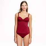 Thumbnail for your product : J.Crew D-cup ruched french swing tankini top