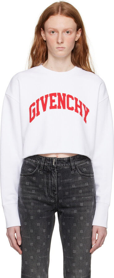 Givenchy Women's White Sweatshirts & Hoodies | ShopStyle