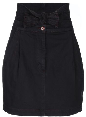 ulla johnson denim skirt