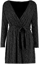 Thumbnail for your product : boohoo Star Wrap Front Shift Dress