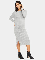 Thumbnail for your product : Motherhood Maternity Hacci Knit Maternity Dress