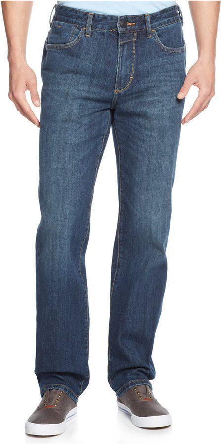 Tommy Bahama Men's Walker Vintage Straight Fit Jeans - ShopStyle