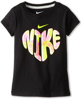 Thumbnail for your product : Nike Kids Heart Watercolor Tee (Little Kids)