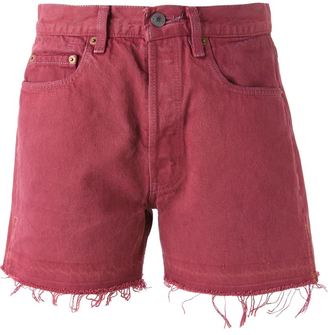 Levi's Vintage Clothing frayed denim shorts