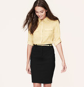 Thumbnail for your product : LOFT Curvy Fit Ponte Trouser Pencil Skirt