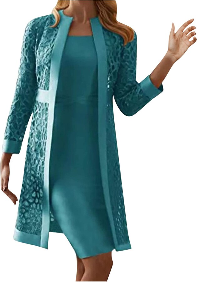 HAOLEI Wedding Guest Dresses for Women UK Clearance Two