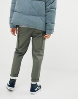 Thumbnail for your product : ASOS DESIGN cargo pants in khaki