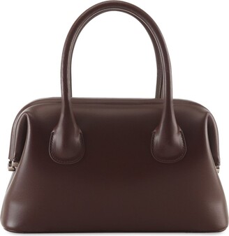 osoi boat brot アヤカ✨ Osoi Boat Brot leather top handle bag - ShopStyle