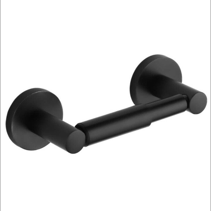 Nameeks General Hotel Contemporary Toilet Paper Holder in Black