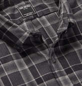 Thumbnail for your product : Todd Snyder Button-Down Collar Checked Cotton-Flannel Shirt - Men - Gray