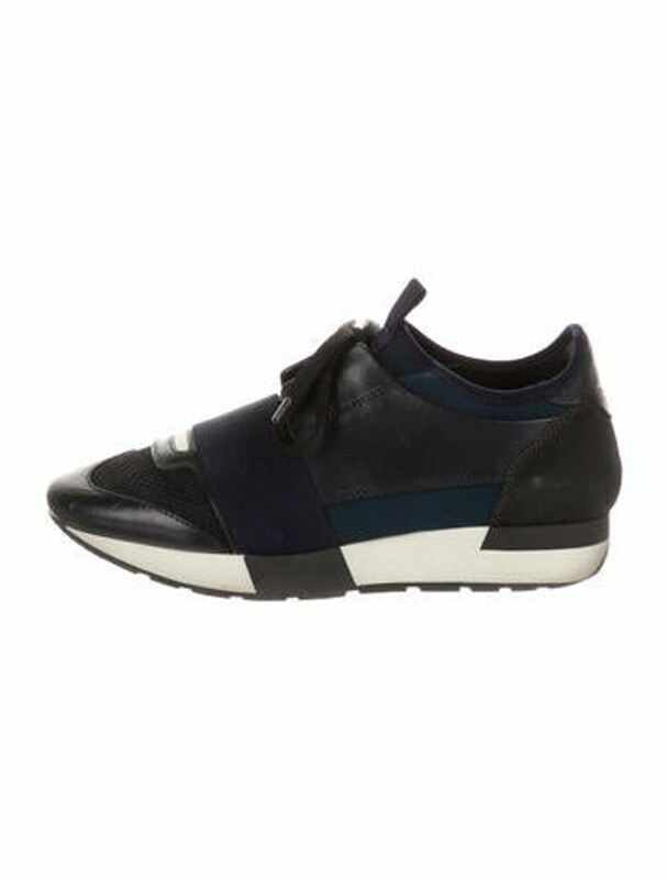 Balenciaga Race Runner Sneakers Black - ShopStyle