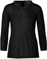 Thumbnail for your product : Steffen Schraut Pullover with Decorative Neckline