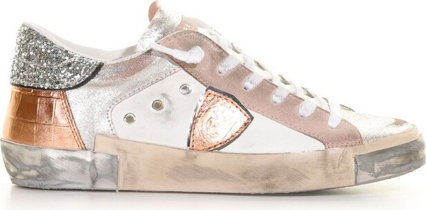 Philippe Model Paris PRSX Logo Patch Sneakers